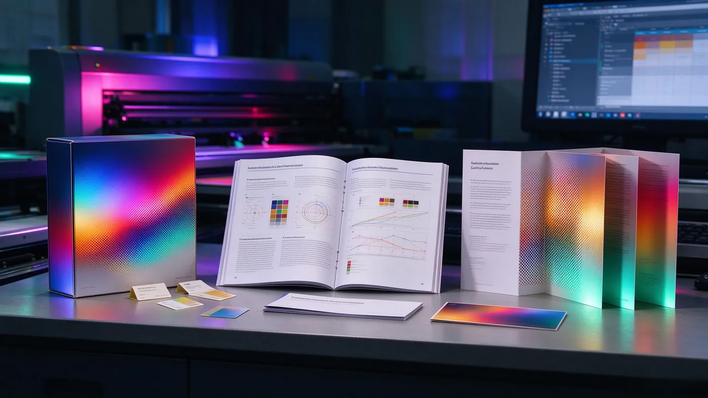 Saddle-stitched multi-language user manual and compliance booklet